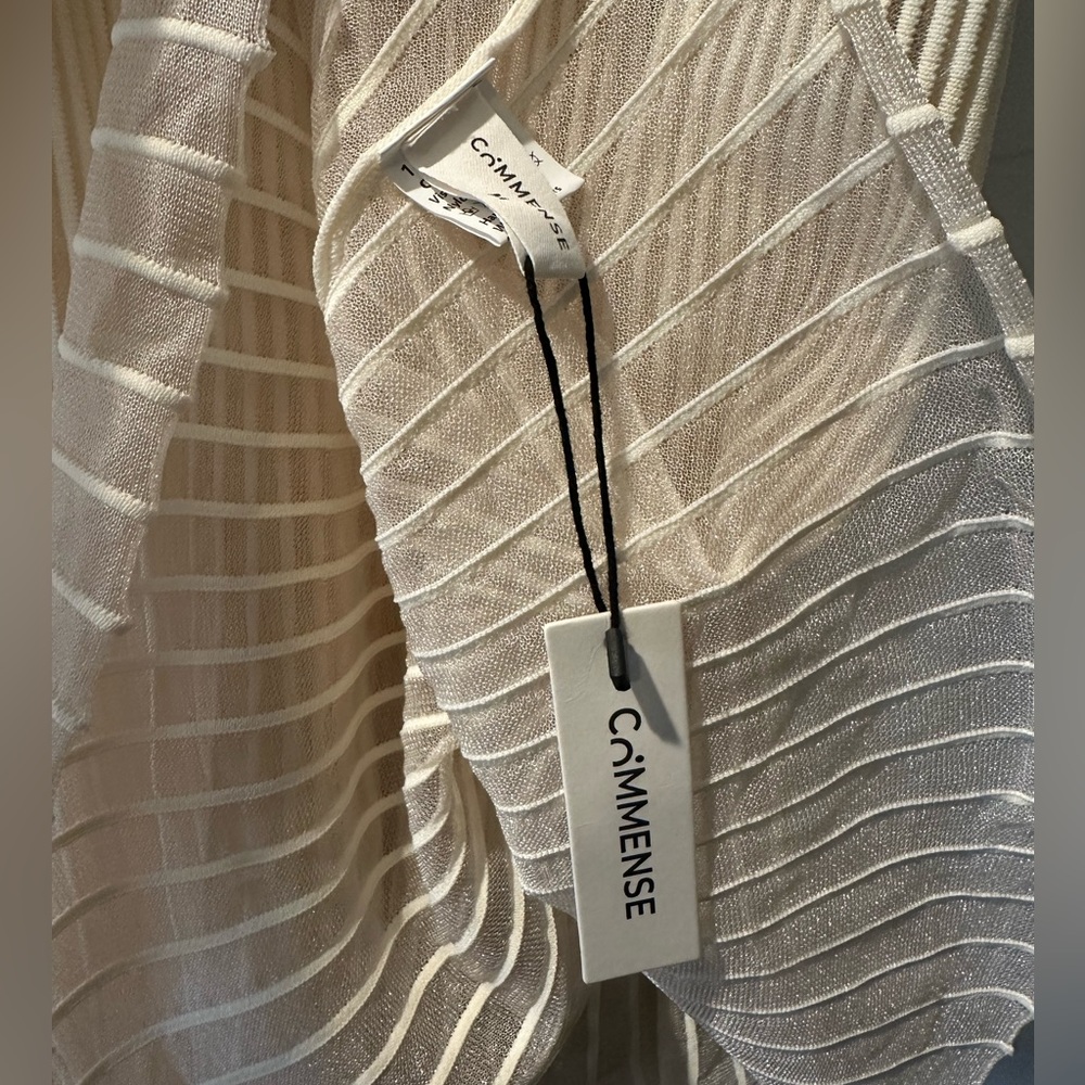 Mesh Panel Ribbed Skirt - Picture 13 of 14
